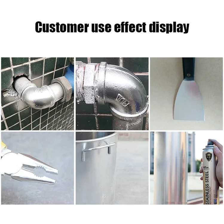 1 + 2 GRATUIT AUJOURD'HUI | GleamSteel™ | Peinture en aérosol en inox chromé