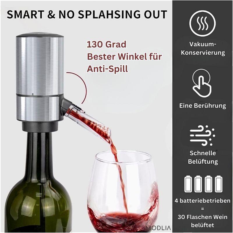 AeriBlend™ - 3-in1 Weinbelüfter, -aufbewahrer und -spender | 50% RABATT TEMPORÄR - MODLIA