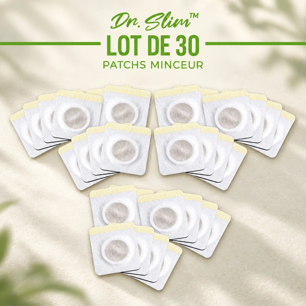 15+15 OFFERT · AUJOURD'HUI · Dr. Slim™ · Patchs minceur
