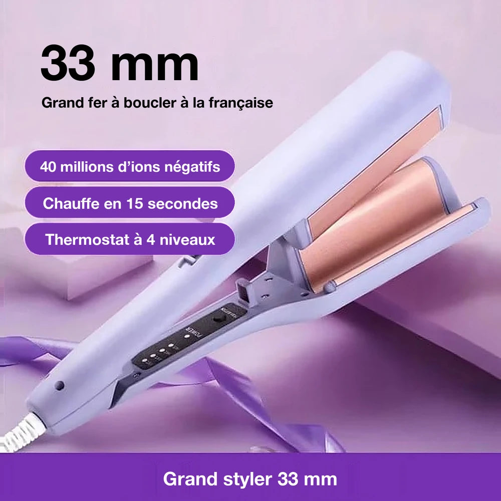 -50 % · OFFRE LIMITÉE · CurlEase™ · Fer à boucler French Wave