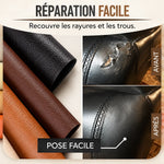 -50 % · OFFRE LIMITÉE · Self-Adhesive Patch · Patch de réparation en cuir