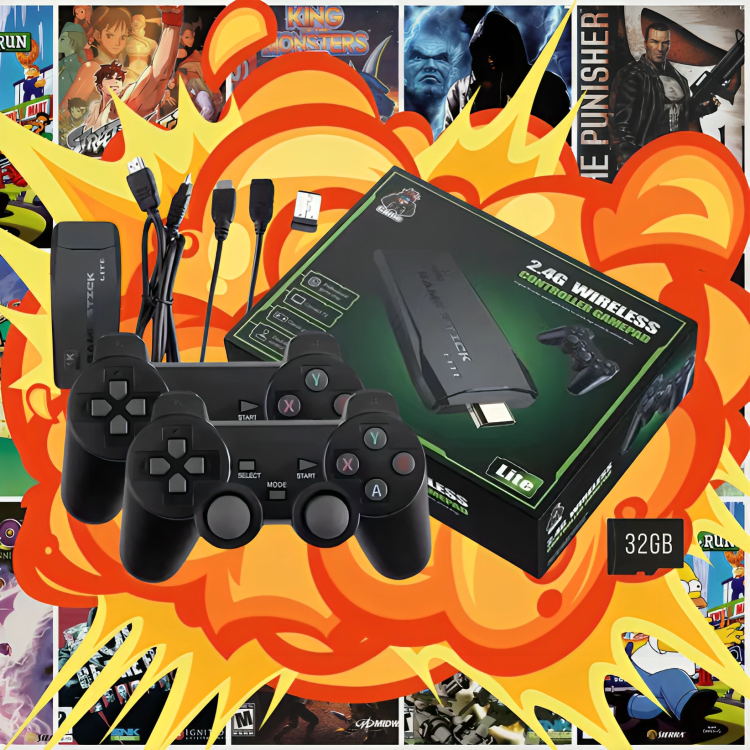 50 % DE REMISE TEMPORAIRE | RetroPlay™ | Console de jeux vidéo Nostalgie