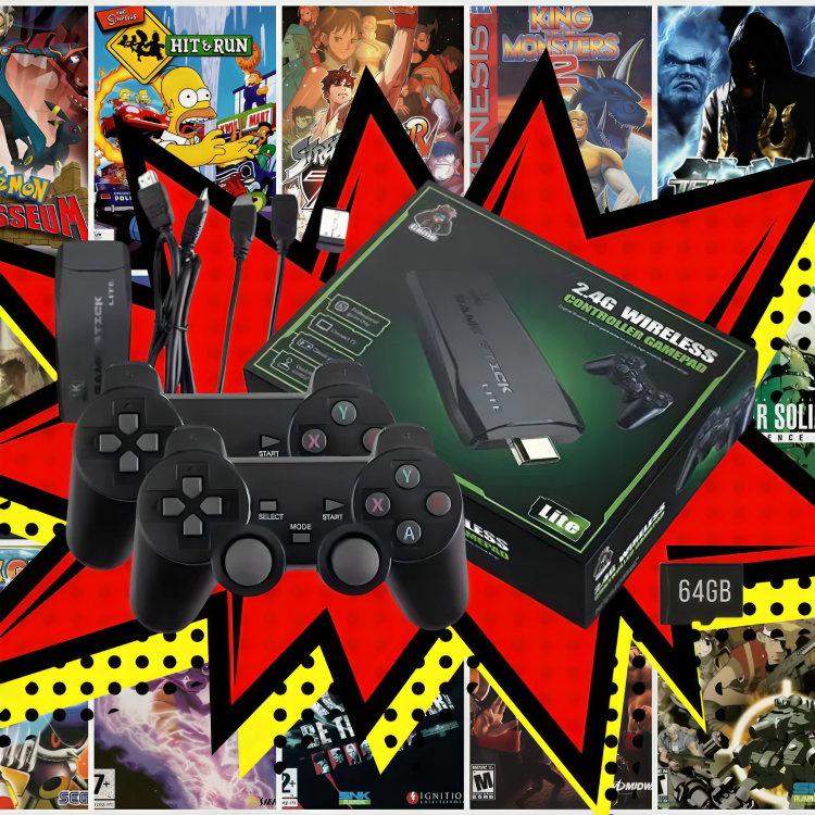 50 % DE REMISE TEMPORAIRE | RetroPlay™ | Console de jeux vidéo Nostalgie