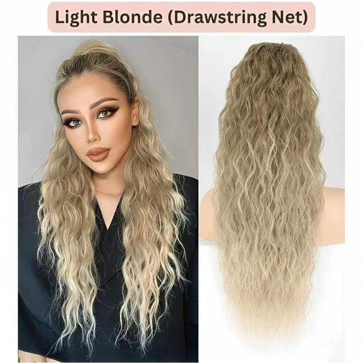 50 % DE RABAIS TEMPORAIRE | ClipCurls™ | Extensions de cheveux bouclés avec queue de cheval