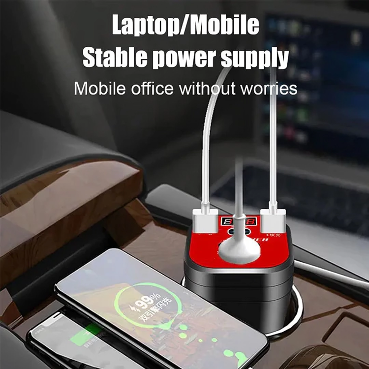 50 % DE RABAIS TEMPORAIRE | PowerHub™ | Adaptateur de prise pour voiture portable