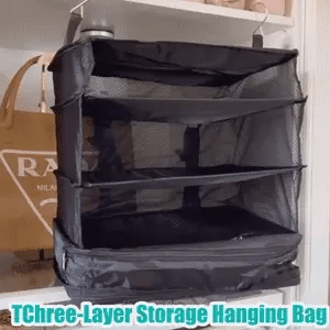 -50 % · OFFRE LIMITÉE · HangStorage™ · Emportez plus, même avec moins d’espace !