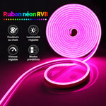 -50 % · OFFRE LIMITÉE · NeoAura™ · Bandes LED néon