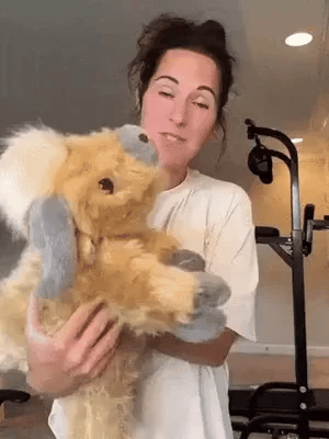 -50 % · OFFRE LIMITÉE · CozyHug™ · Peluche lestée vache Highland