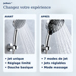 -50 % · OFFRE LIMITÉE · JetRain™ · Douche à haute pression