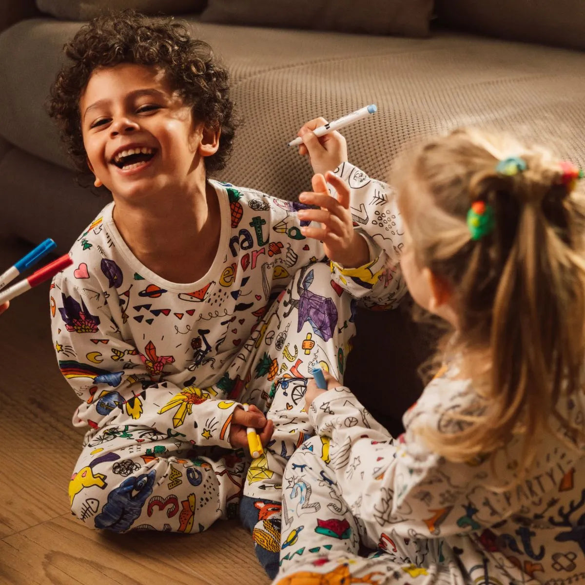 50% DE REMISE TEMPORAIRE | PaintJammies™ | Pyjama de coloriage pour enfants