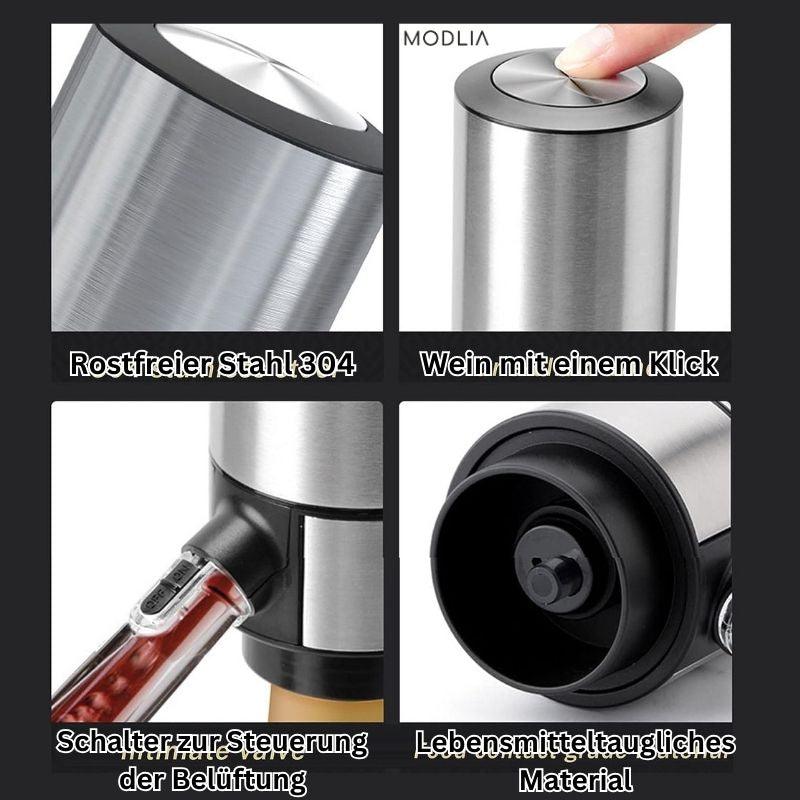 AeriBlend™ - 3-in1 Weinbelüfter, -aufbewahrer und -spender | 50% RABATT TEMPORÄR - MODLIA
