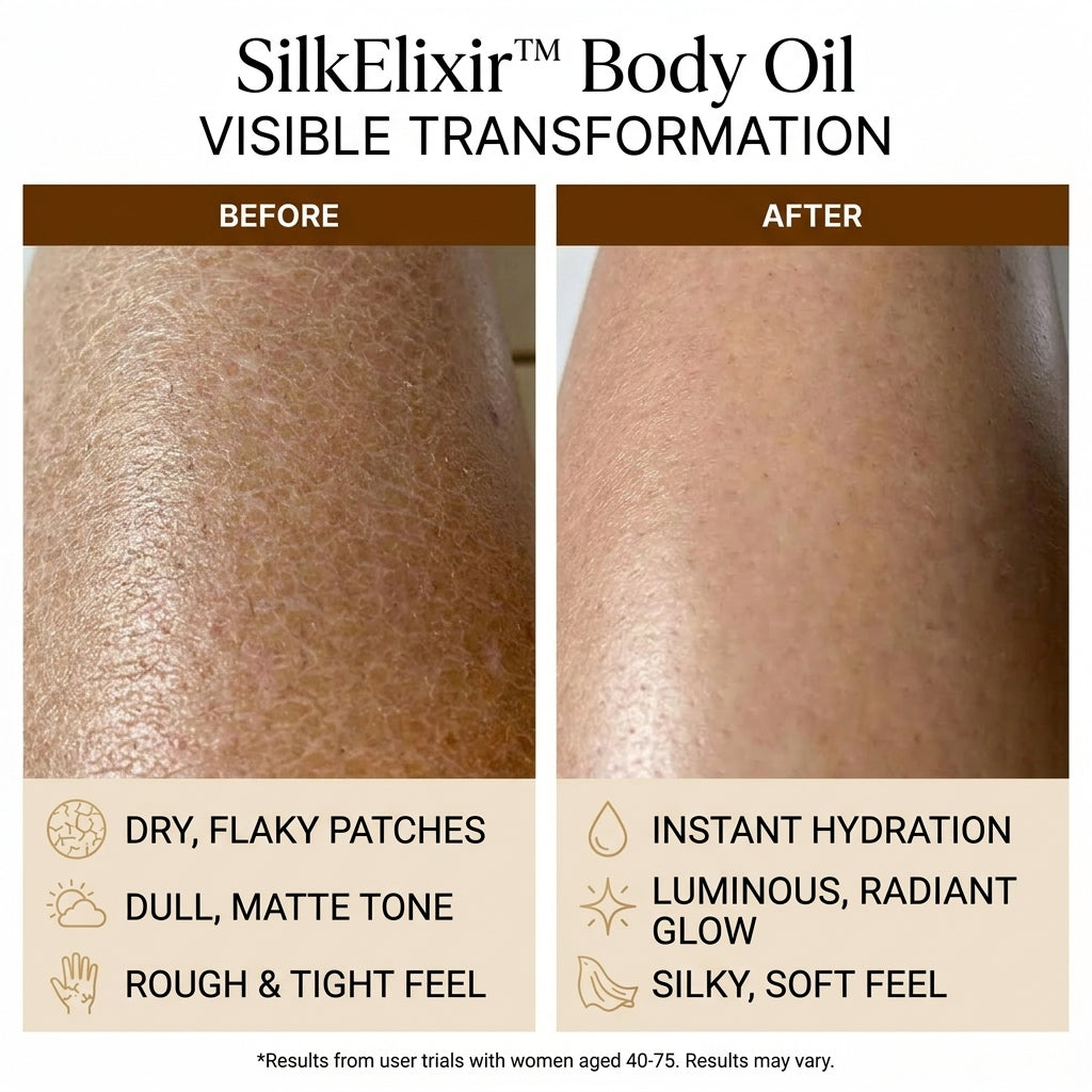1 + 1 GRATUIT AUJOURD'HUI | SilkElixir™ - Huile pour le corps