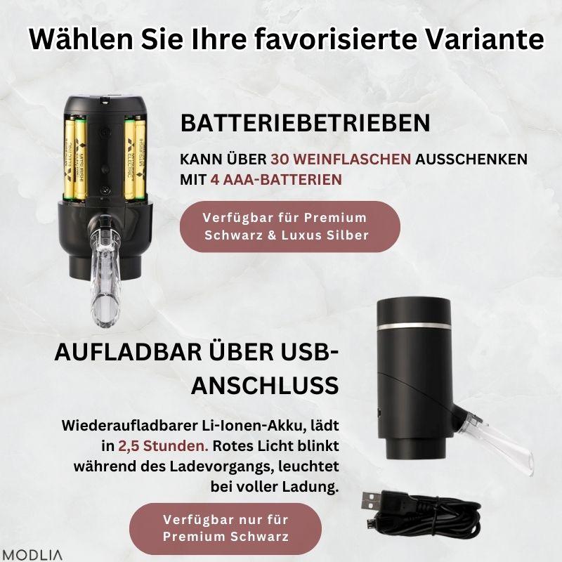 AeriBlend™ - 3-in1 Weinbelüfter, -aufbewahrer und -spender | 50% RABATT TEMPORÄR - MODLIA