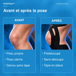 1+1 OFFERT · AUJOURD'HUI · StabiliTape™ · Conçu pour prévenir les blessures aux genoux !