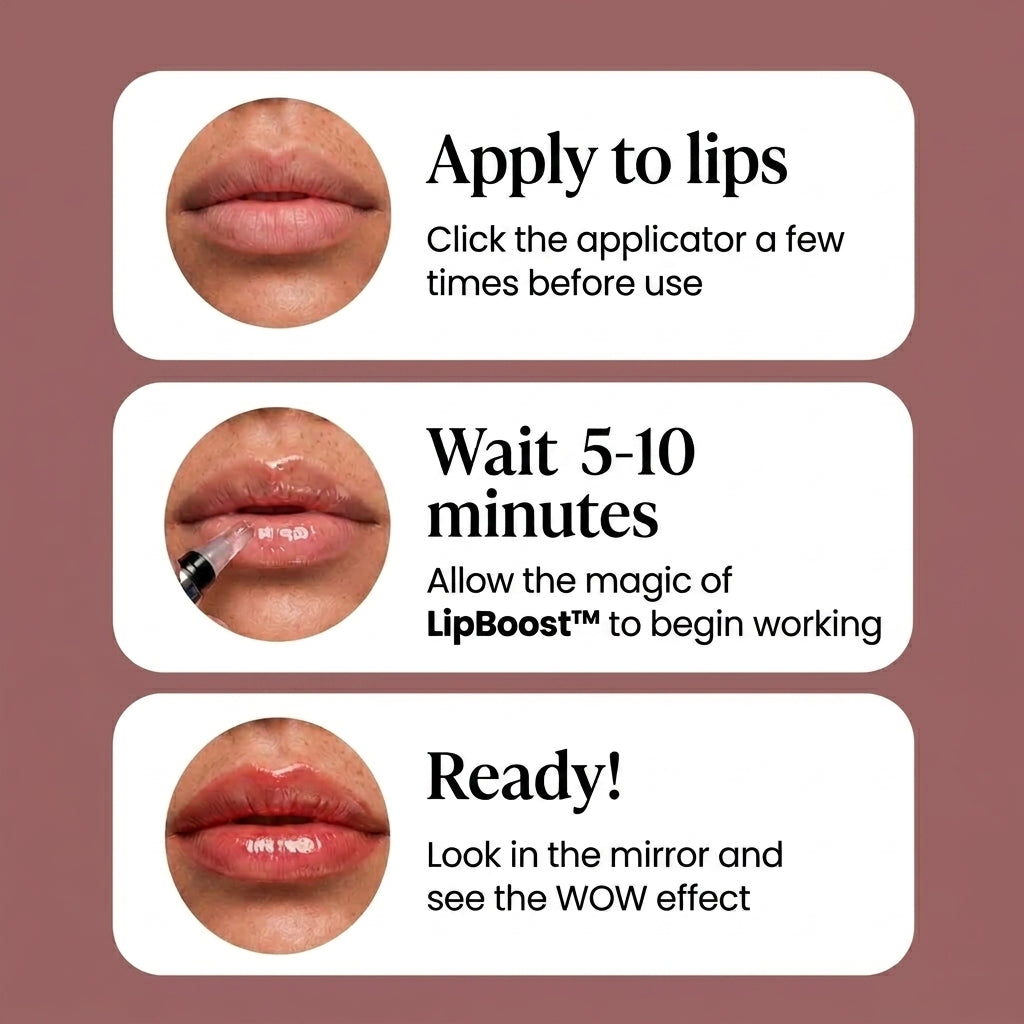 1 + 1 GRATUIT AUJOURD'HUI | LipBoost™ - Repulpeur de lèvres