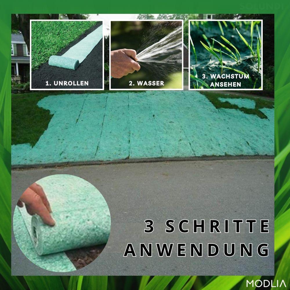1+1 GRATIS TEMPORÄR | InstaGrass™ I Schaffen Sie einen pflegeleichten, üppigen und vollen Rasen! - MODLIA