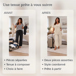 -50 % · OFFRE LIMITÉE · Jasmine™ · Ensemble tailleur deux pièces coupe décontractée