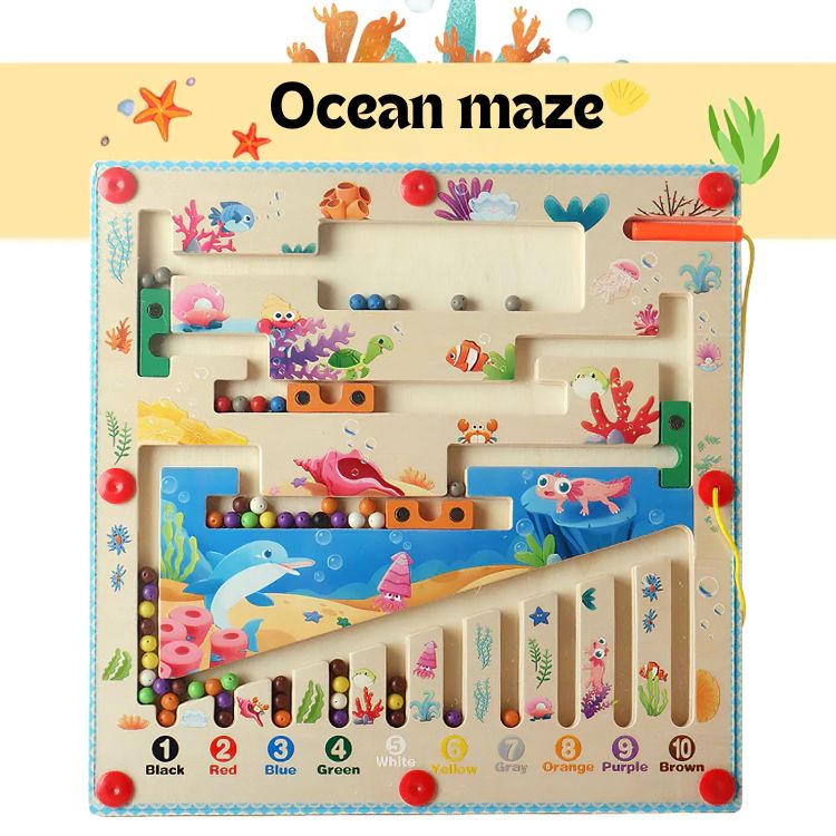50 % DE REMISE TEMPORAIRE | MazeQuest™ | Plateau de jeu Labyrinthe Magnétique