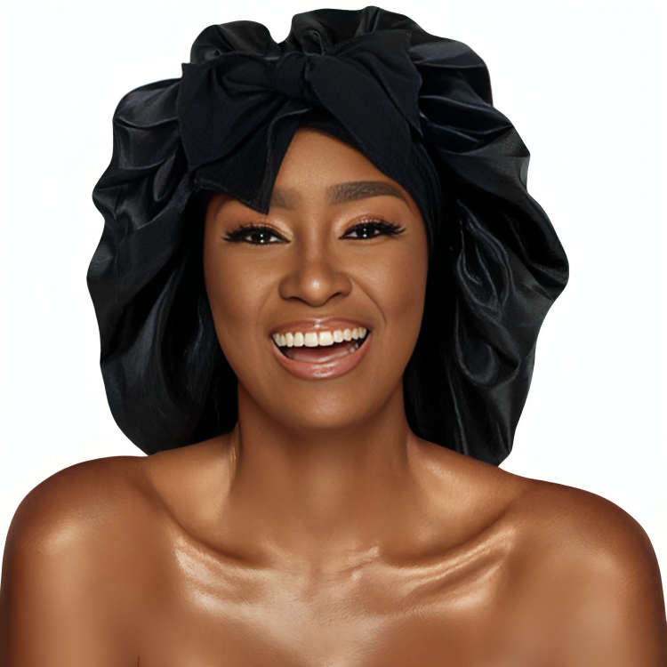 1 + 1 GRATUIT AUJOURD'HUI | FrizzShield™ | Bonnet de nuit en satin de luxe