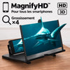 -50 % · OFFRE LIMITÉE · MagnifyHD™ · Loupe d’écran pour téléphone