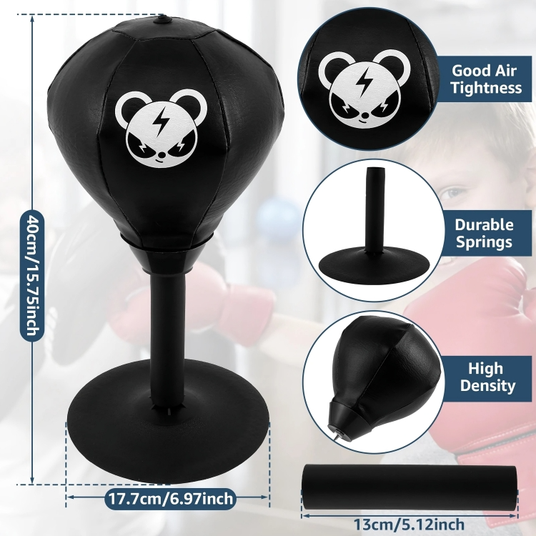 50 % DE REMISE TEMPORAIRE | PunchPal™ | Sac de frappe de bureau portable