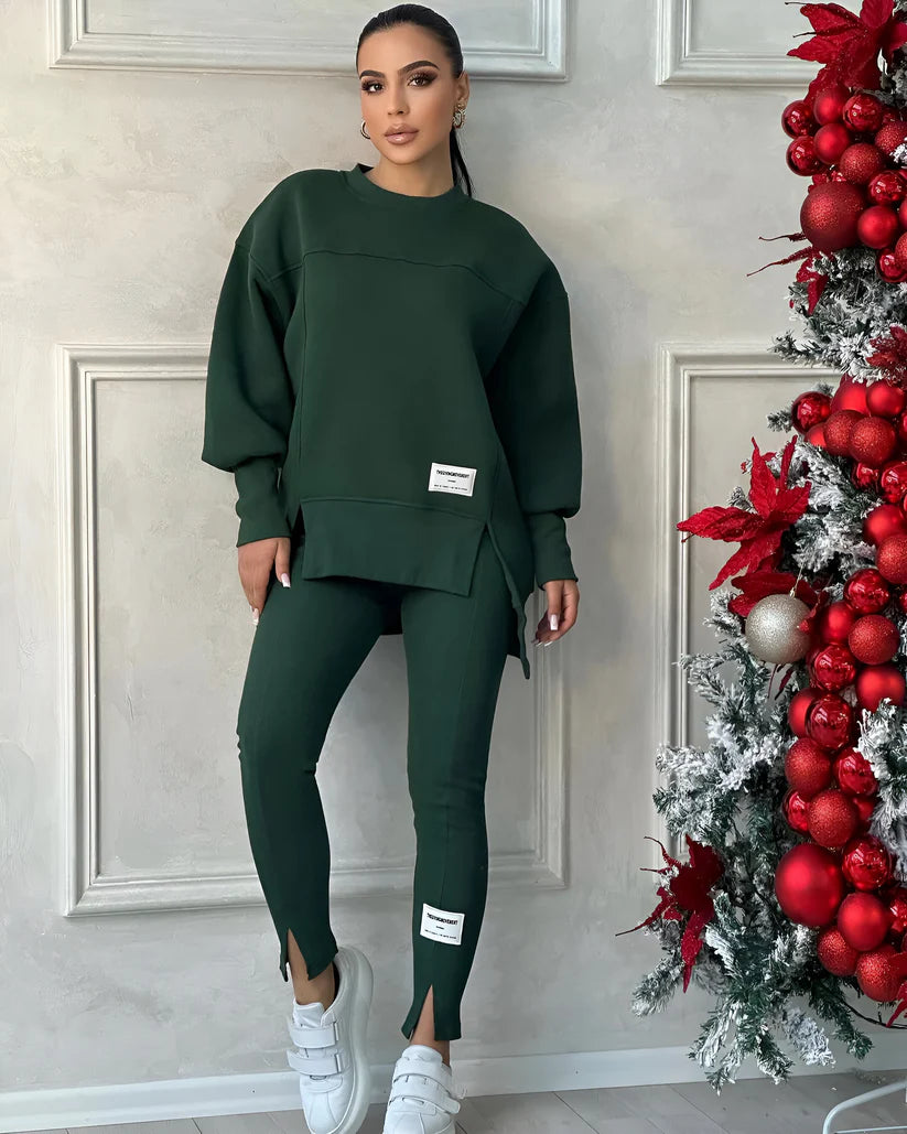 50% DE REMISE TEMPORAIRE | Zaira™ | Ensemble de loisirs élégant pour femmes