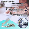 -50 % · OFFRE LIMITÉE · SwiftStitch™ · Cousez des coutures parfaitement droites ! Rapide et facile !