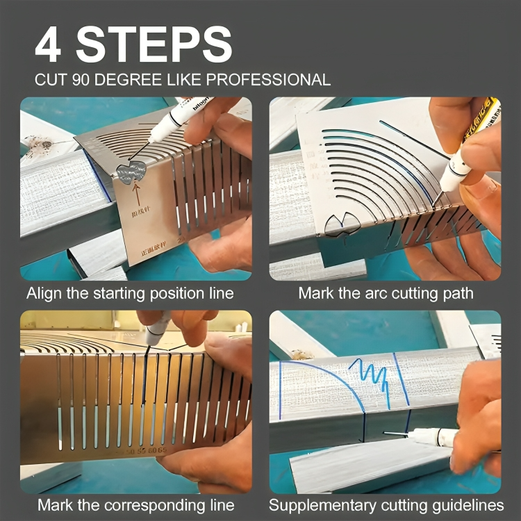 50% DE RABAIS TEMPORAIRES | MarkMaster™ | Outil de marquage d'angle et de courbe