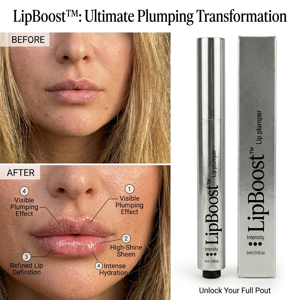 1 + 1 GRATUIT AUJOURD'HUI | LipBoost™ - Repulpeur de lèvres
