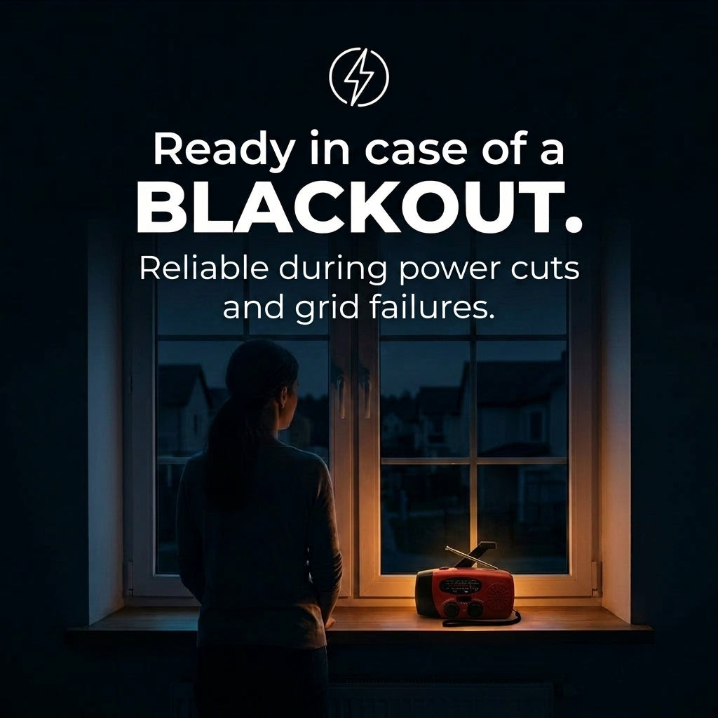 50 % DE REMISE TEMPORAIRE | PowerRescue™ - Radio d’urgence multifonctionnelle