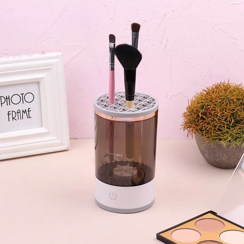 50 % DE RABAIS TEMPORAIRE | BrushGlam™ | Nettoyeur de pinceaux de maquillage automatique