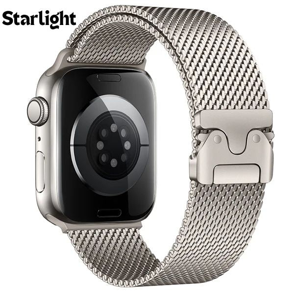 50% DE REMISE TEMPORAIRE | LuxeStrap™ | Bracelet de montre en maille élégante