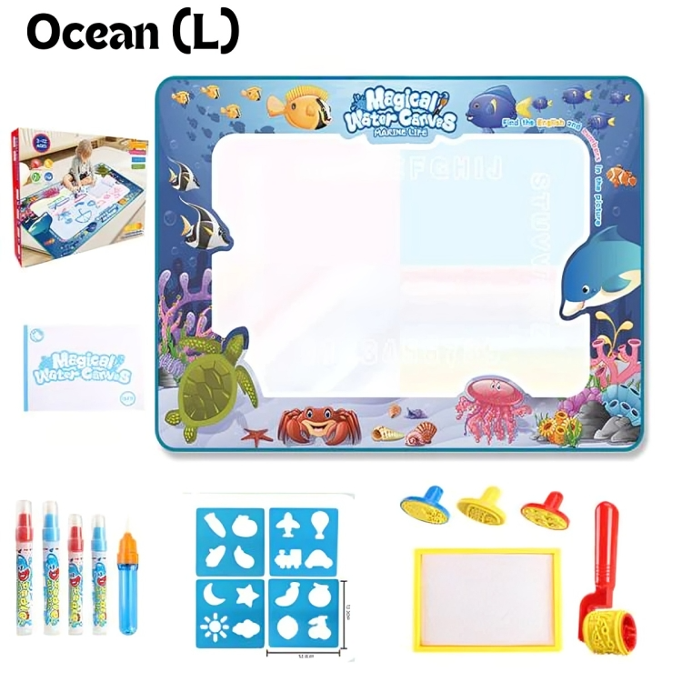 50 % DE REMISE TEMPORAIRE | AquaArt™ | Tapis de peinture magique pour enfants
