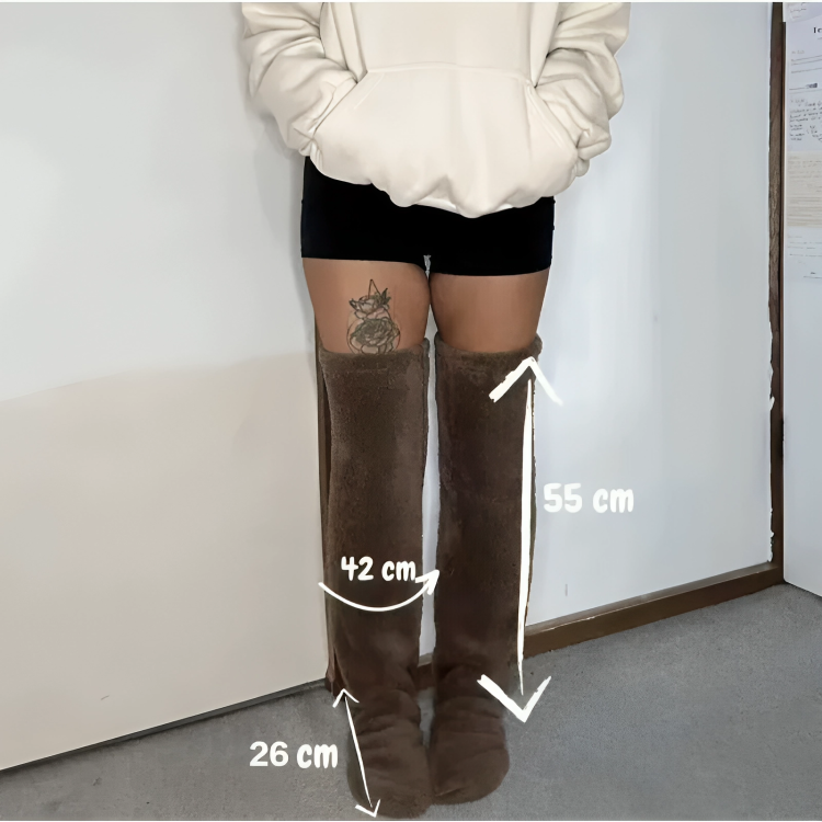 50% DE REMISE TEMPORAIRE | SnuggleSocks™ | Chaussettes douillettes chaudes pour l'hiver