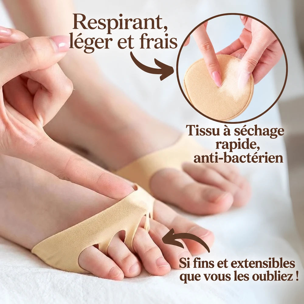 1 paire + 1 paire OFFERT · AUJOURD'HUI · FootPad™ · Le secret indispensable des femmes !