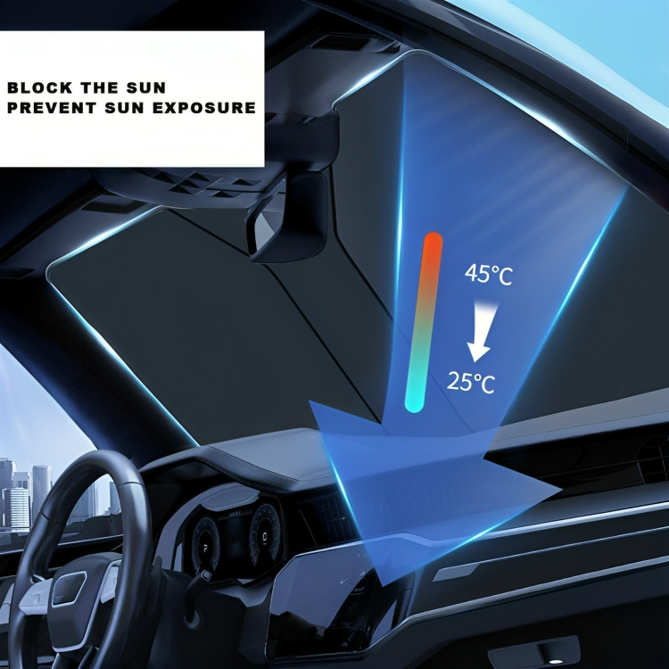 1 + 1 GRATUIT AUJOURD'HUI | CarShield™ | Pare-soleil pliable pour voiture