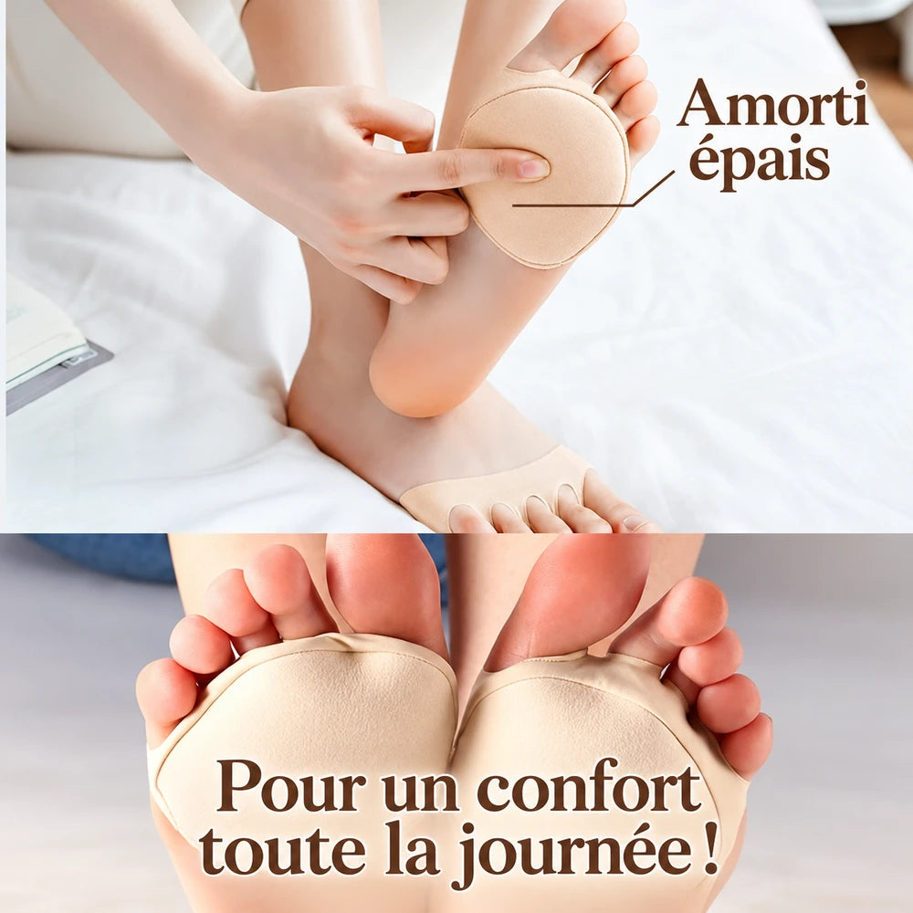 1 paire + 1 paire OFFERT · AUJOURD'HUI · FootPad™ · Le secret indispensable des femmes !
