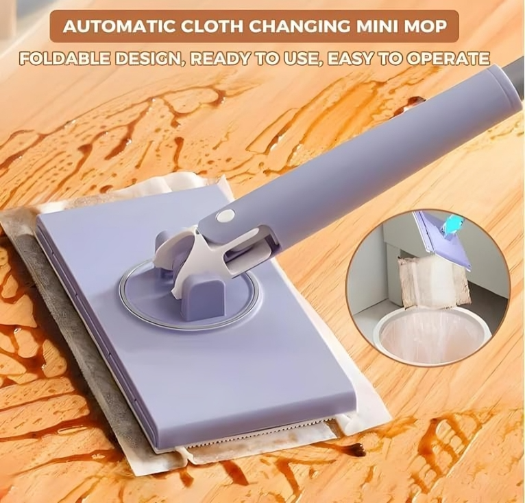 50 % DE REMISE TEMPORAIRE | TidyMop™ | Mop de nettoyage mains libres