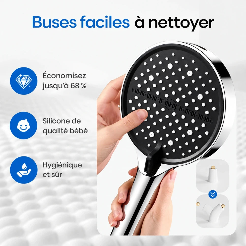 -50 % · OFFRE LIMITÉE · JetRain™ · Douche à haute pression