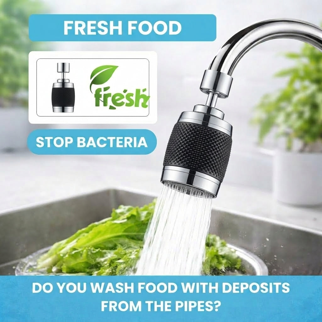 1 + 1 GRATUIT AUJOURD'HUI | FlowFresh™ - Eau Filtrée 95% Propre