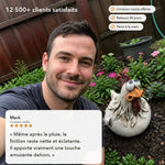 -50 % · OFFRE LIMITÉE · VibrantRooster™ · La décoration de jardin la plus joyeuse !
