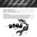 -50 % · OFFRE LIMITÉE · TyreGem™ · Bouchons de valve luxe