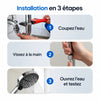 -50 % · OFFRE LIMITÉE · JetRain™ · Douche à haute pression