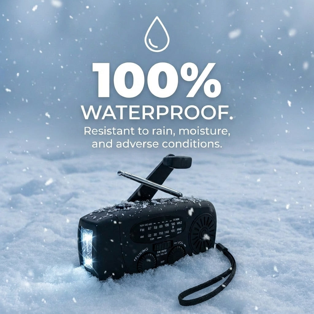 50 % DE REMISE TEMPORAIRE | PowerRescue™ - Radio d’urgence multifonctionnelle