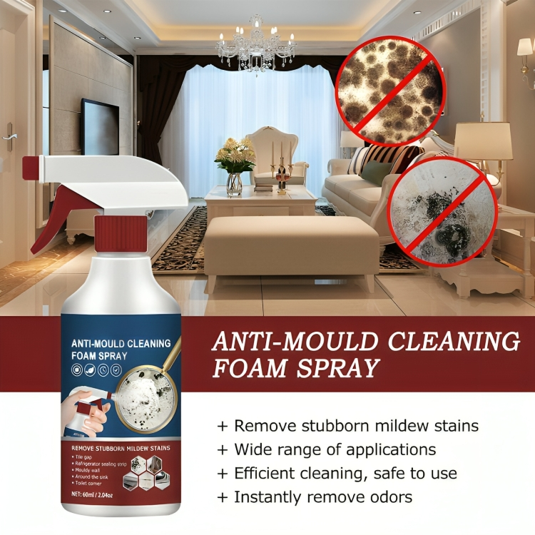 1 + 1 GRATUIT AUJOURD'HUI | MoldAway™ | Mousse magique nettoyante anti-moisissure