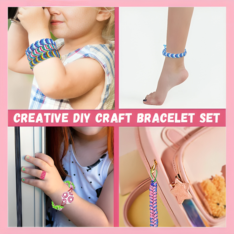 50% DE REMISE TEMPORAIRE | WeaveWonders™ | Kit de tressage de bracelet DIY