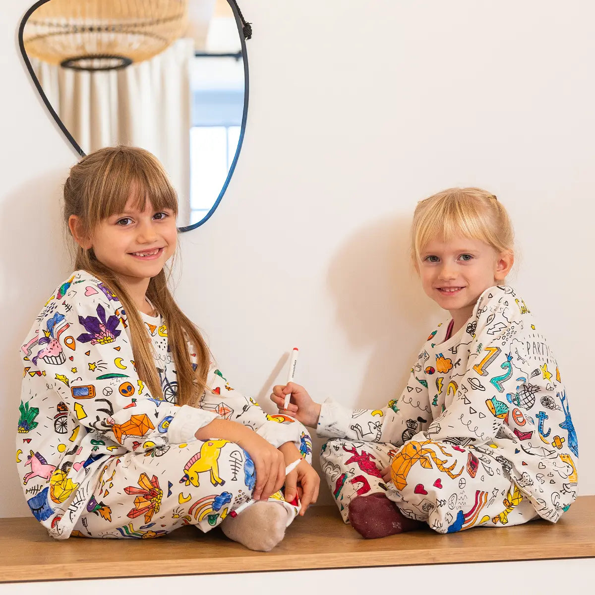50% DE REMISE TEMPORAIRE | PaintJammies™ | Pyjama de coloriage pour enfants