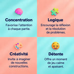 -50 % · OFFRE LIMITÉE · WoodyIQ™ · Quand le plaisir rencontre la concentration et la logique !