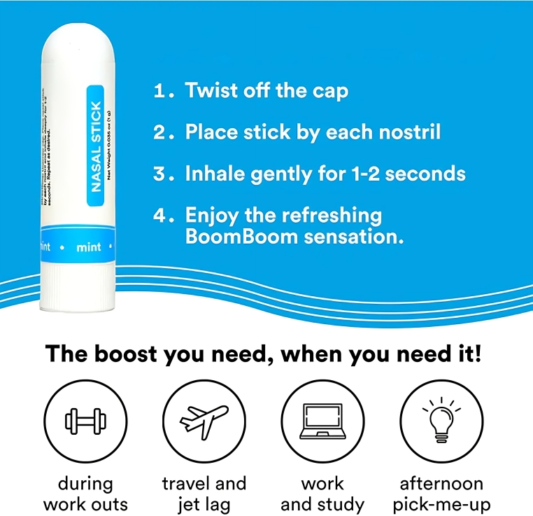 2 + 2 GRATUIT AUJOURD'HUI | BreatheEase™ | Bâtonnets d'inhalation nasale