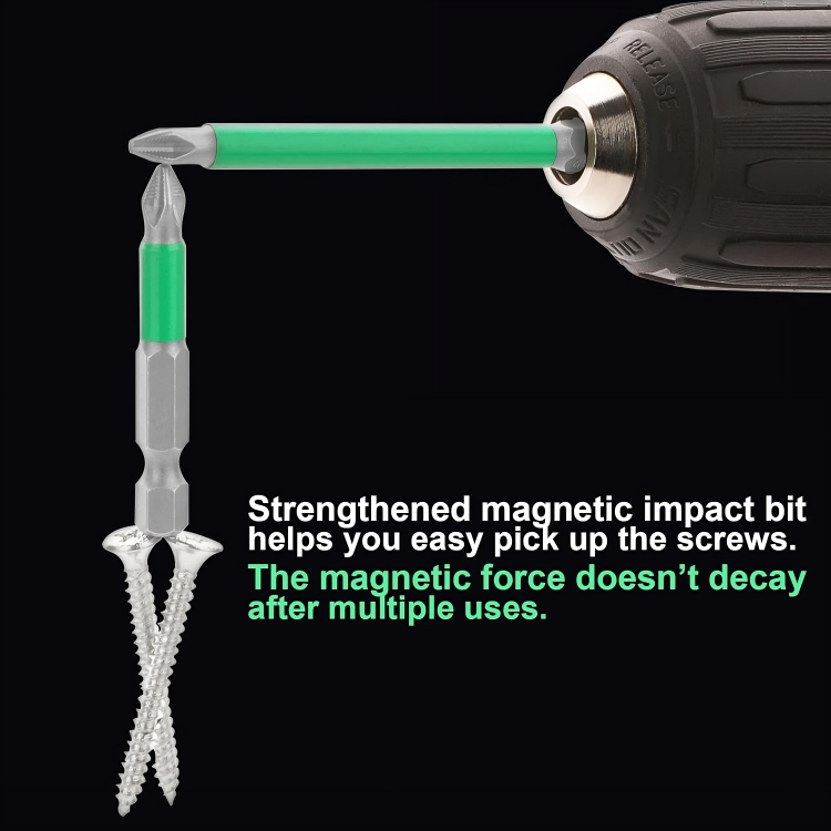 MagBit™ | Ensemble de perceuses avec tournevis magnétique puissant
